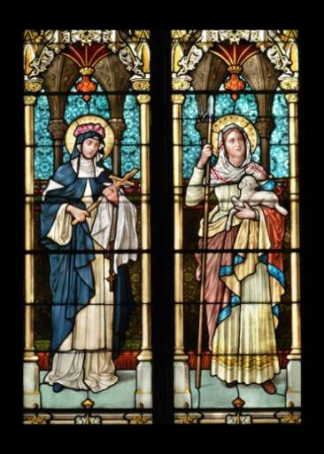 St. Rose of Lima (1586-1617) St. Genevieve of Paris (422-500)